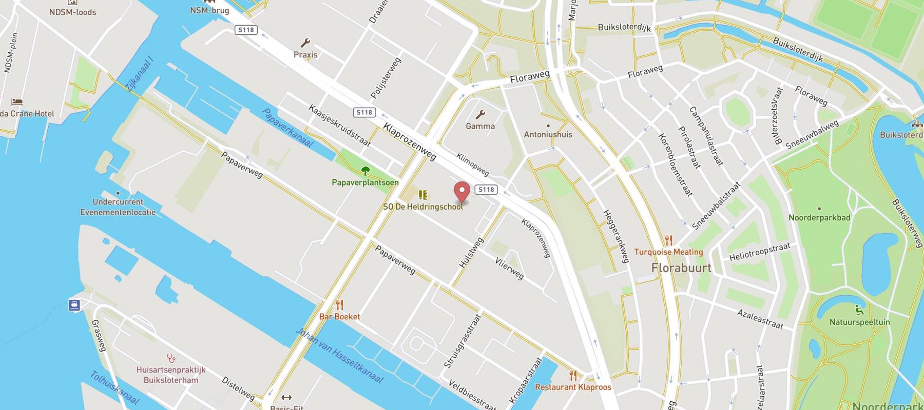 KARWEI bouwmarkt Amsterdam-Noord map