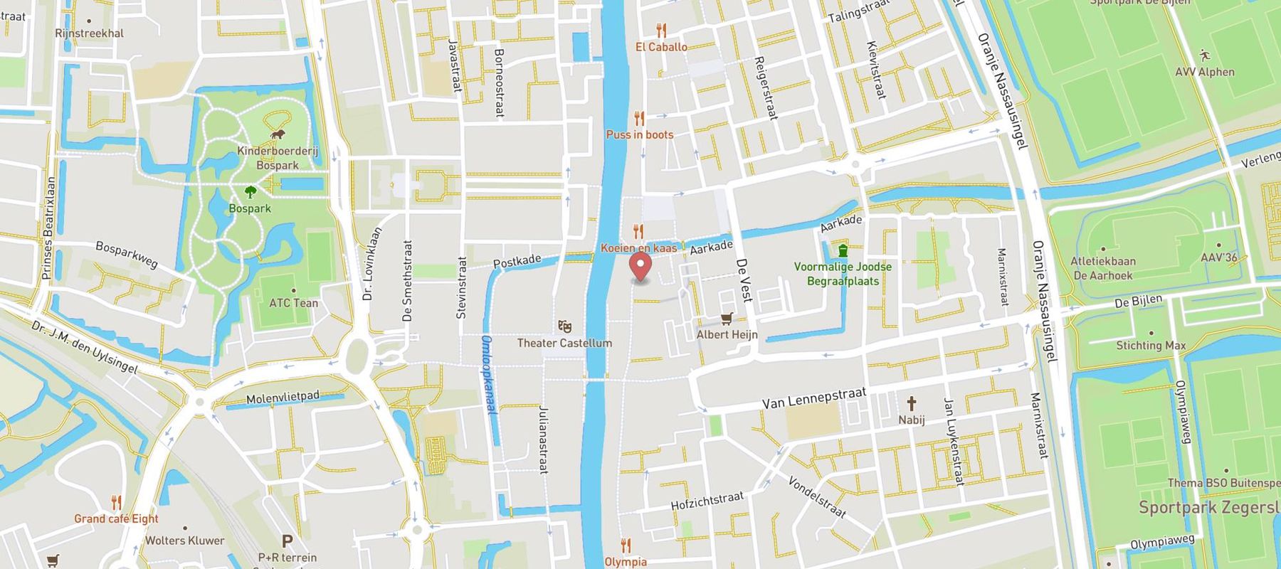 Anna van Toor - Alphen aan den Rijn map