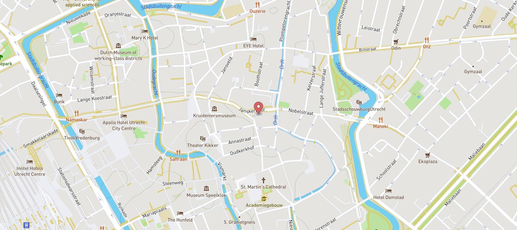 The Streetfood Club map