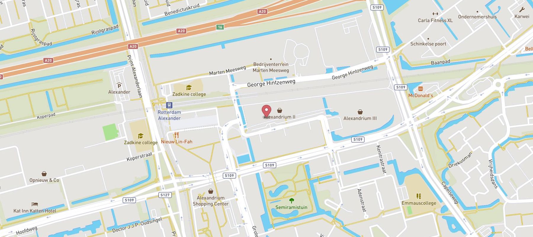 MediaMarkt Rotterdam Alexandrium map