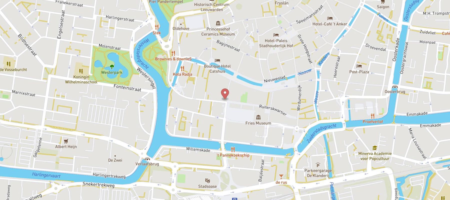 Douwe Egberts Café map