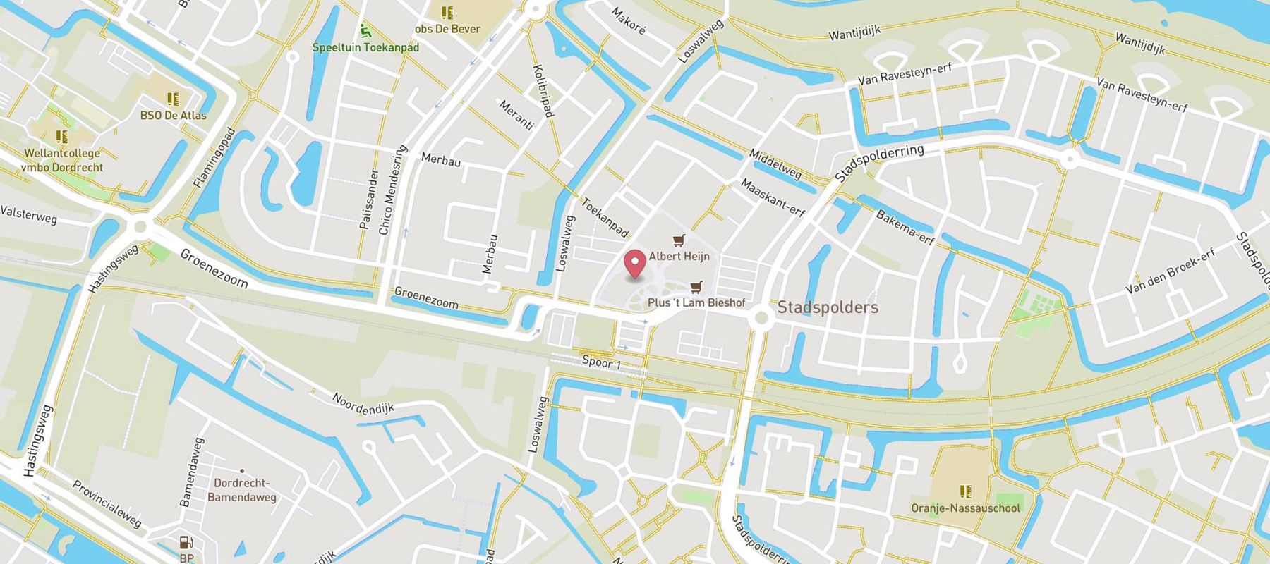 Kruidvat map