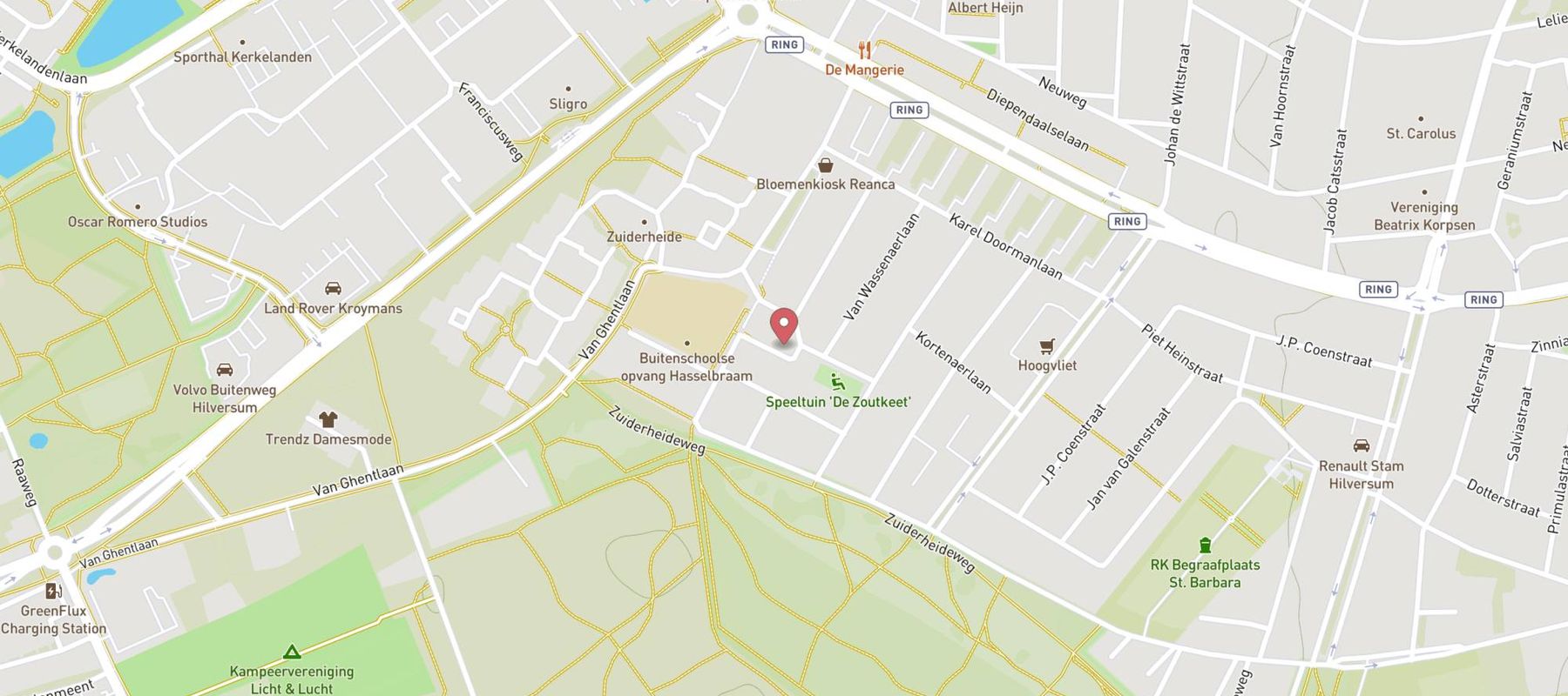 Tamoil Tankstation Hilversum map
