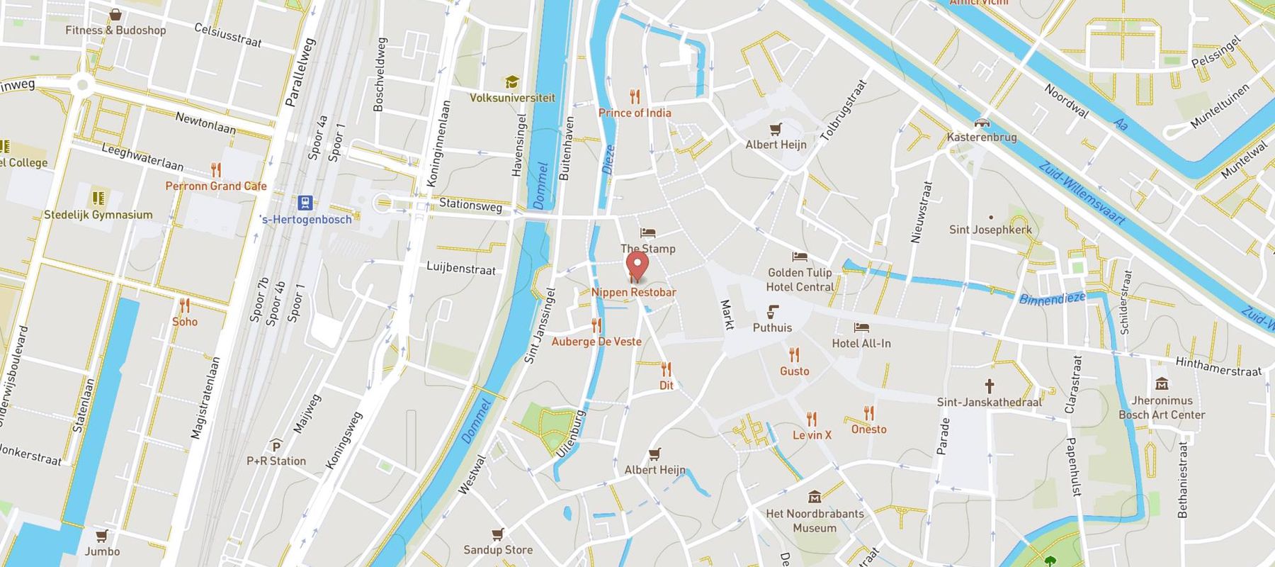 Restaurant Faran map