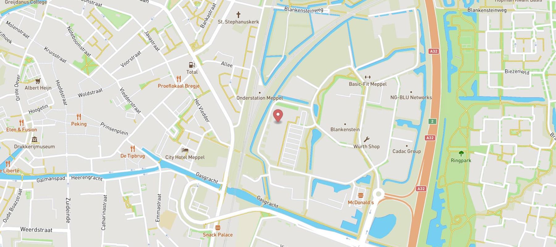 Leen Bakker map