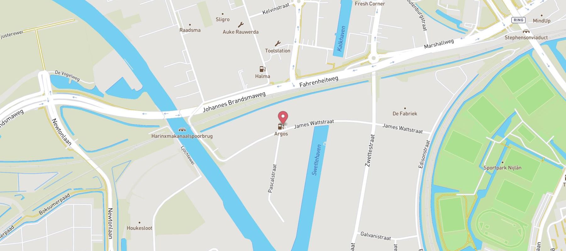 Argos Leeuwarden map