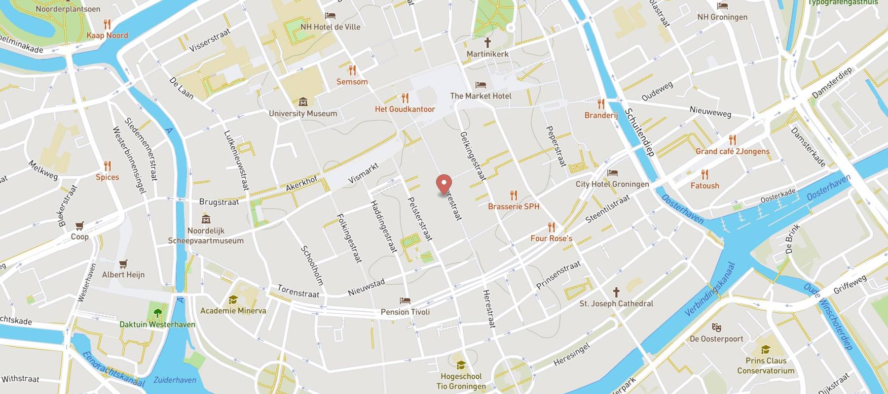Kruidvat map