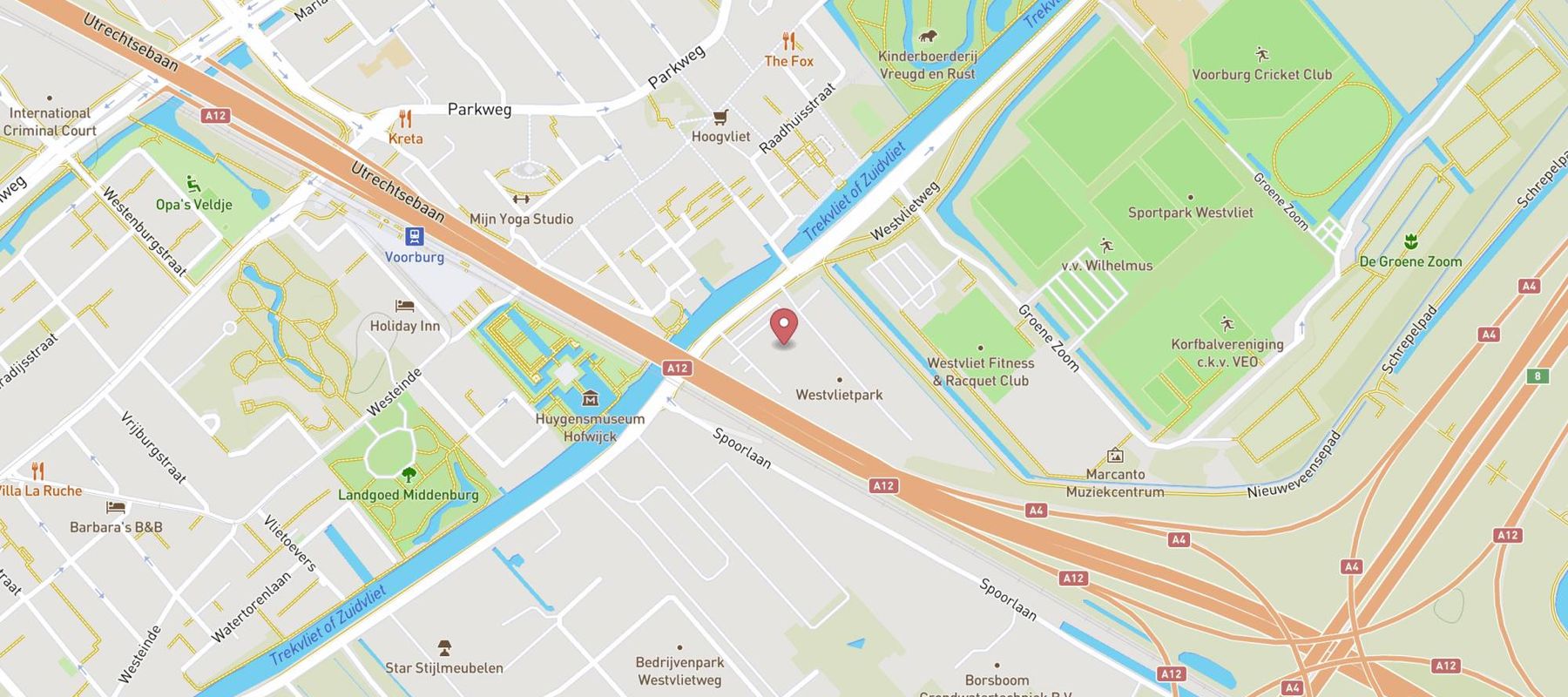 Sligro Den Haag Westvlietweg (samengevoegd met Forepark en Kerketuinenweg) map