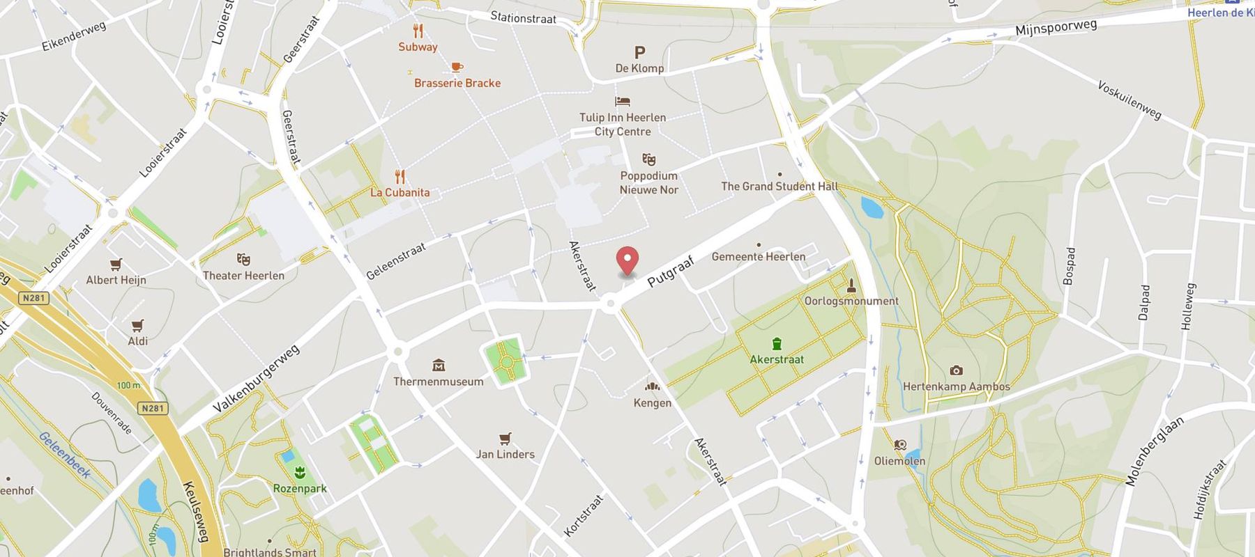 Q-Park Putgraaf map
