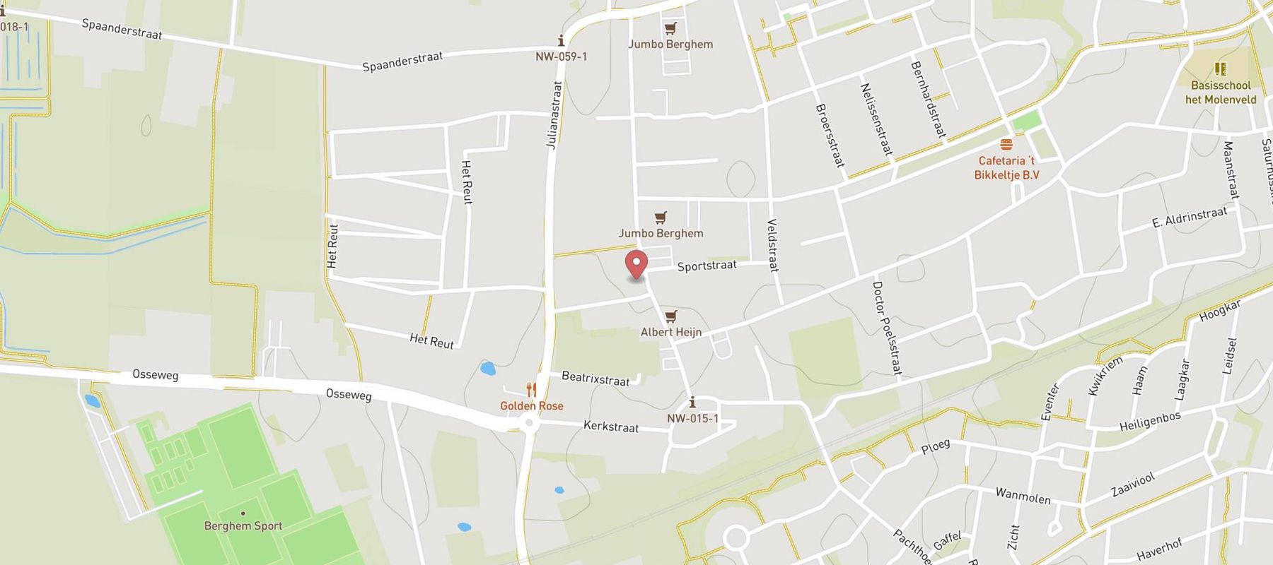 Kruidvat map