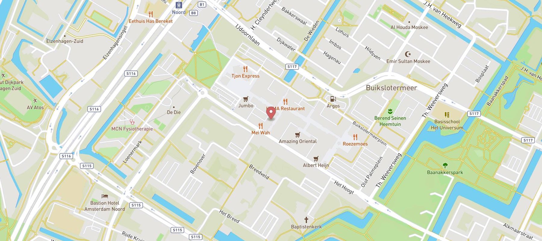 Hans Anders Opticien en Audicien Amsterdam Noord map