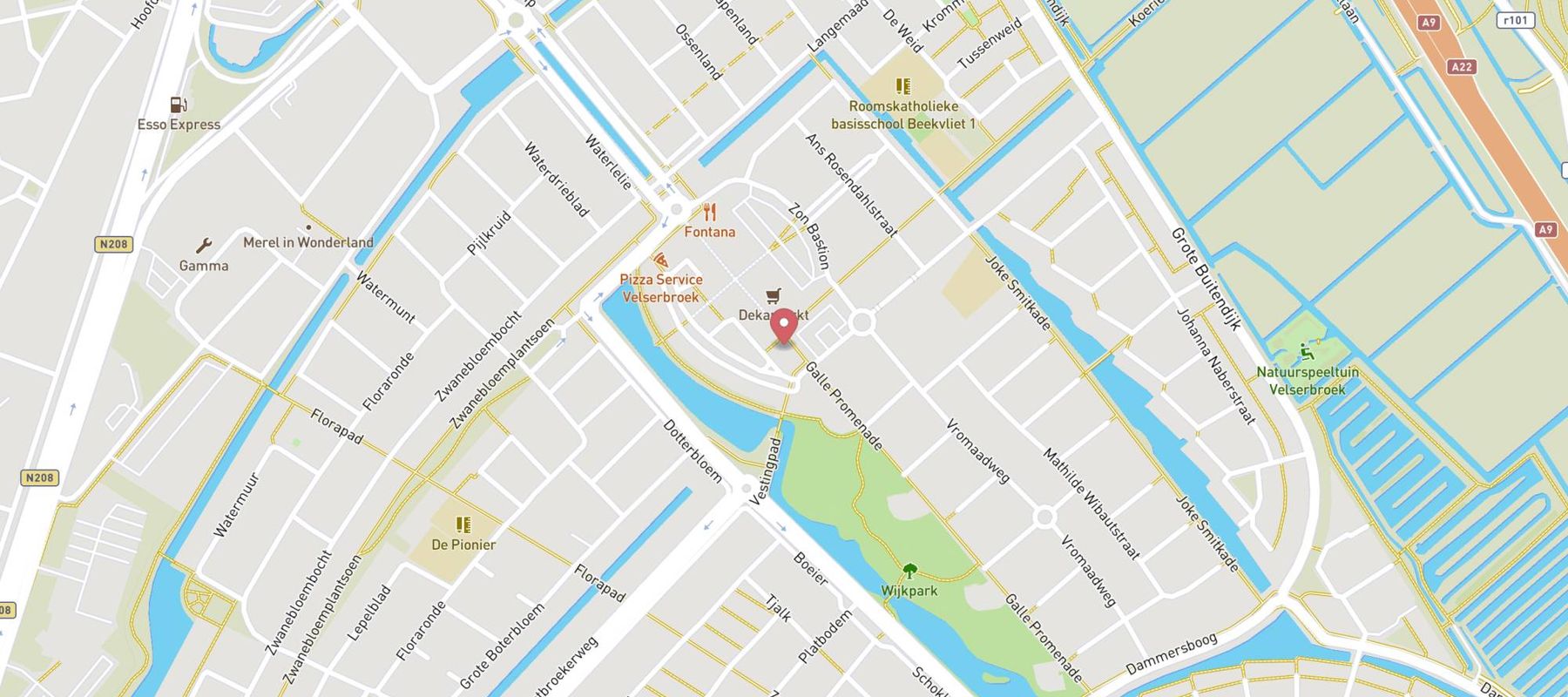 HEMA map