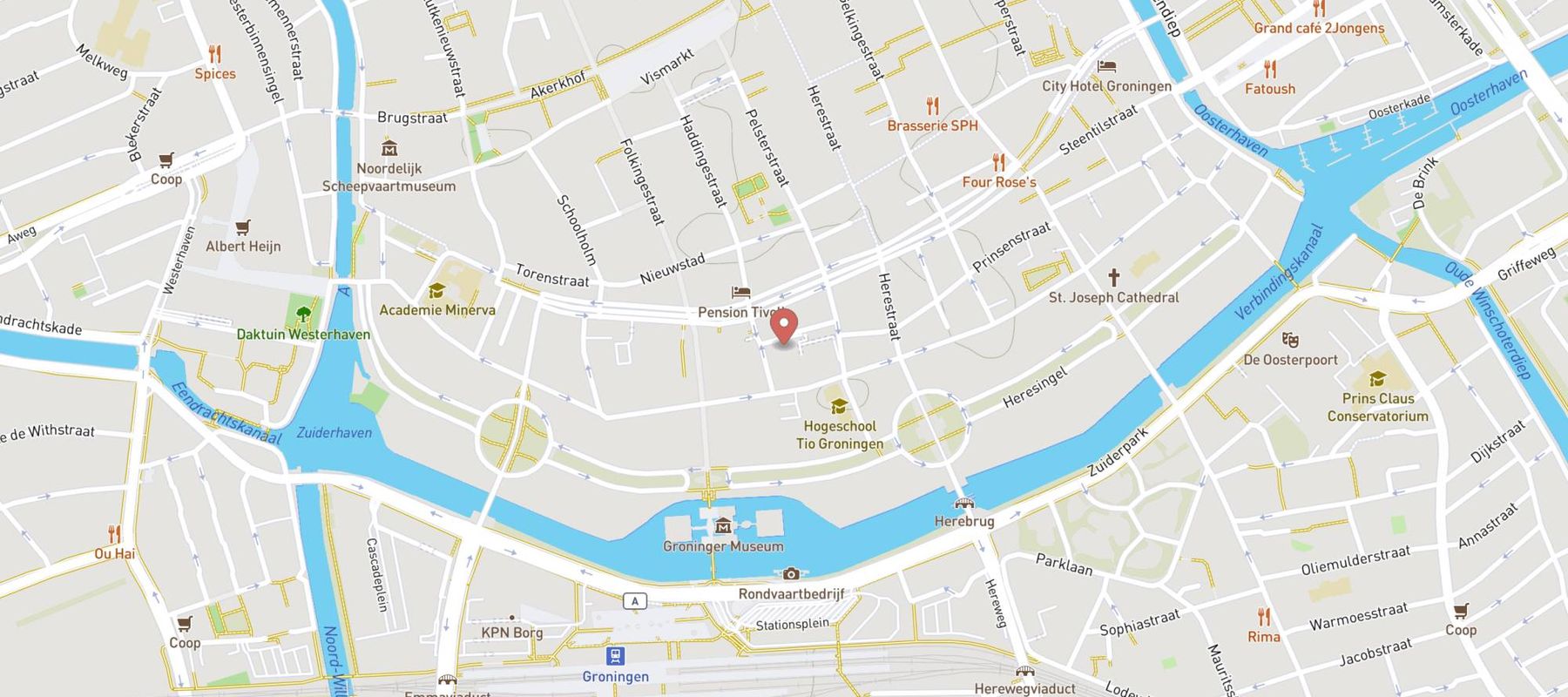 Q-Park Museum Centrum map