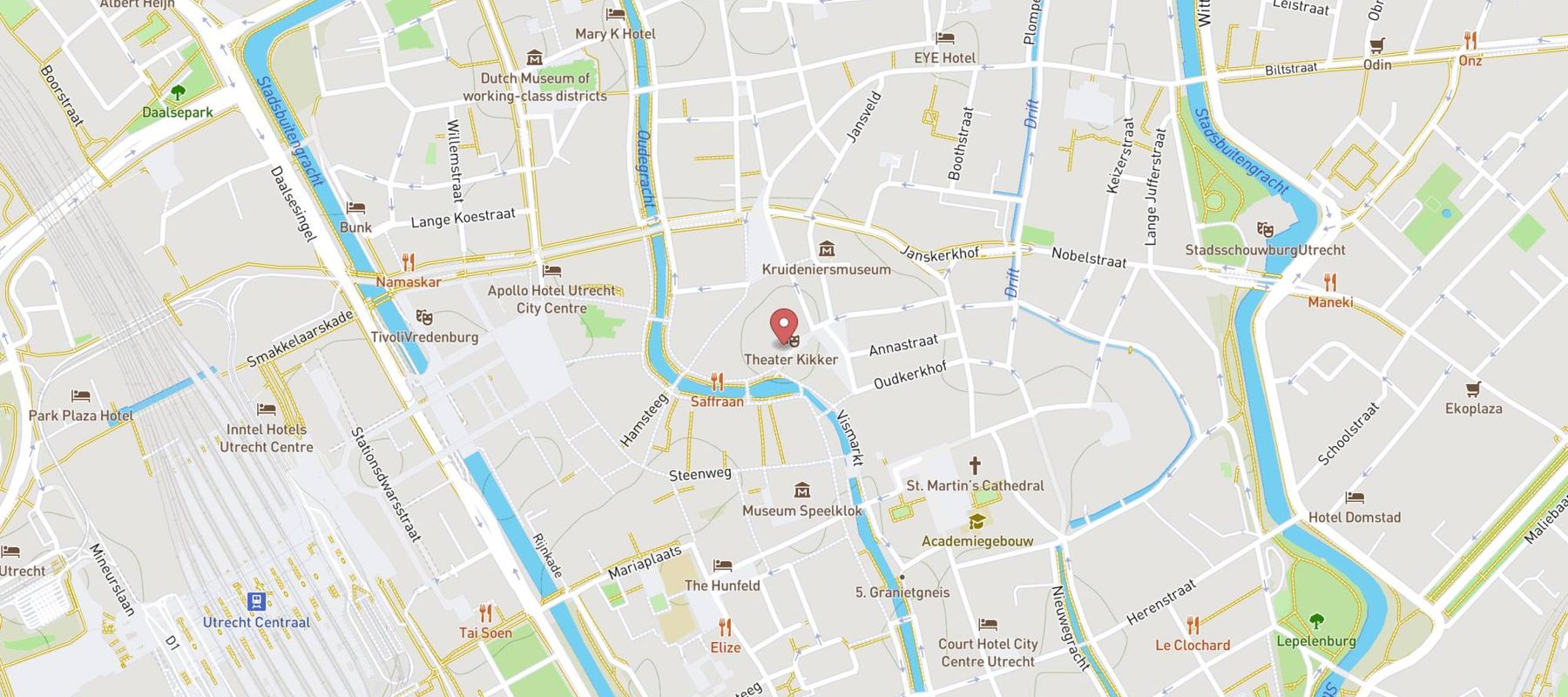 De Utrechtse Kinderboekwinkel map
