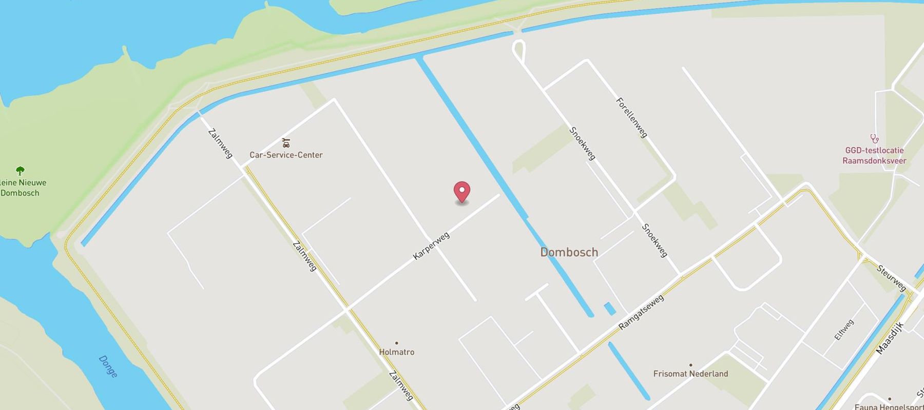 Leen Bakker Distributie Centrum map