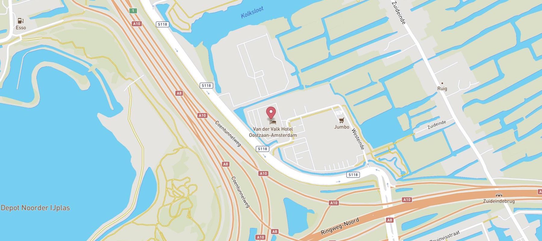 Van der Valk Hotel Oostzaan - Amsterdam map