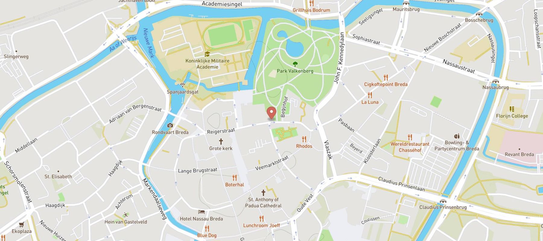 Trekpleister Doetinchem map
