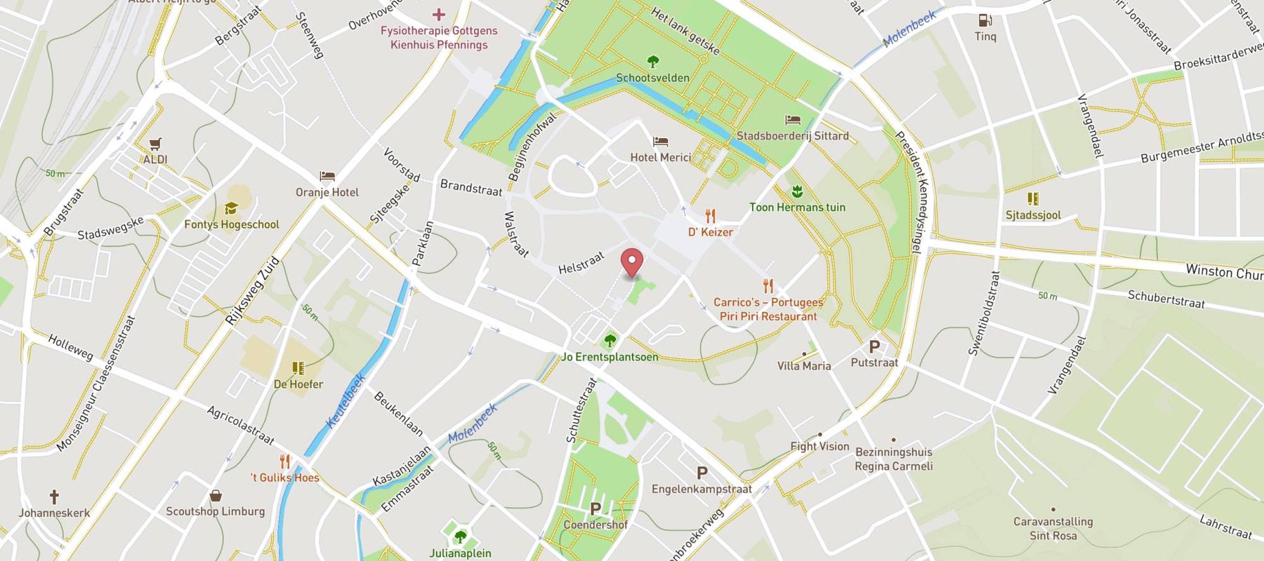 G7 Restaurant map
