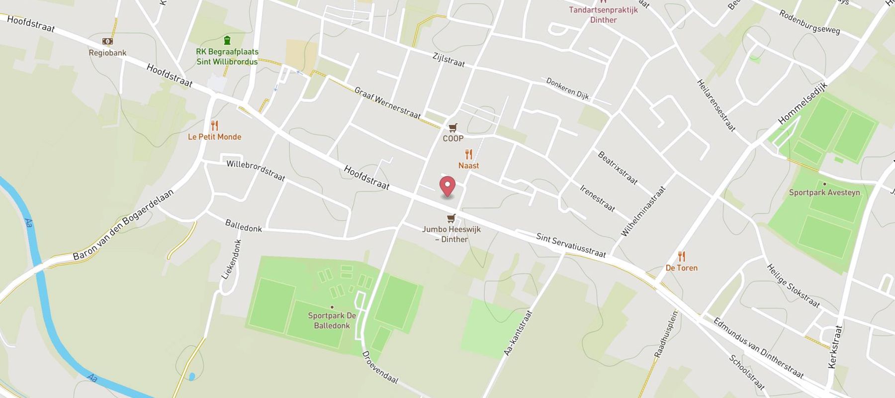 Kruidvat map