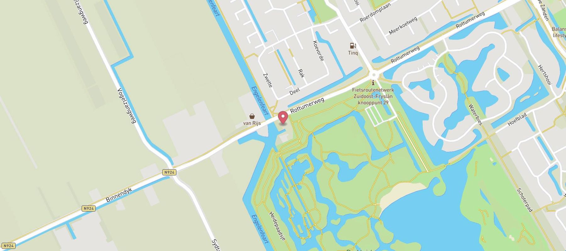 Boutique hotel Uitgerust Voor Zaken map