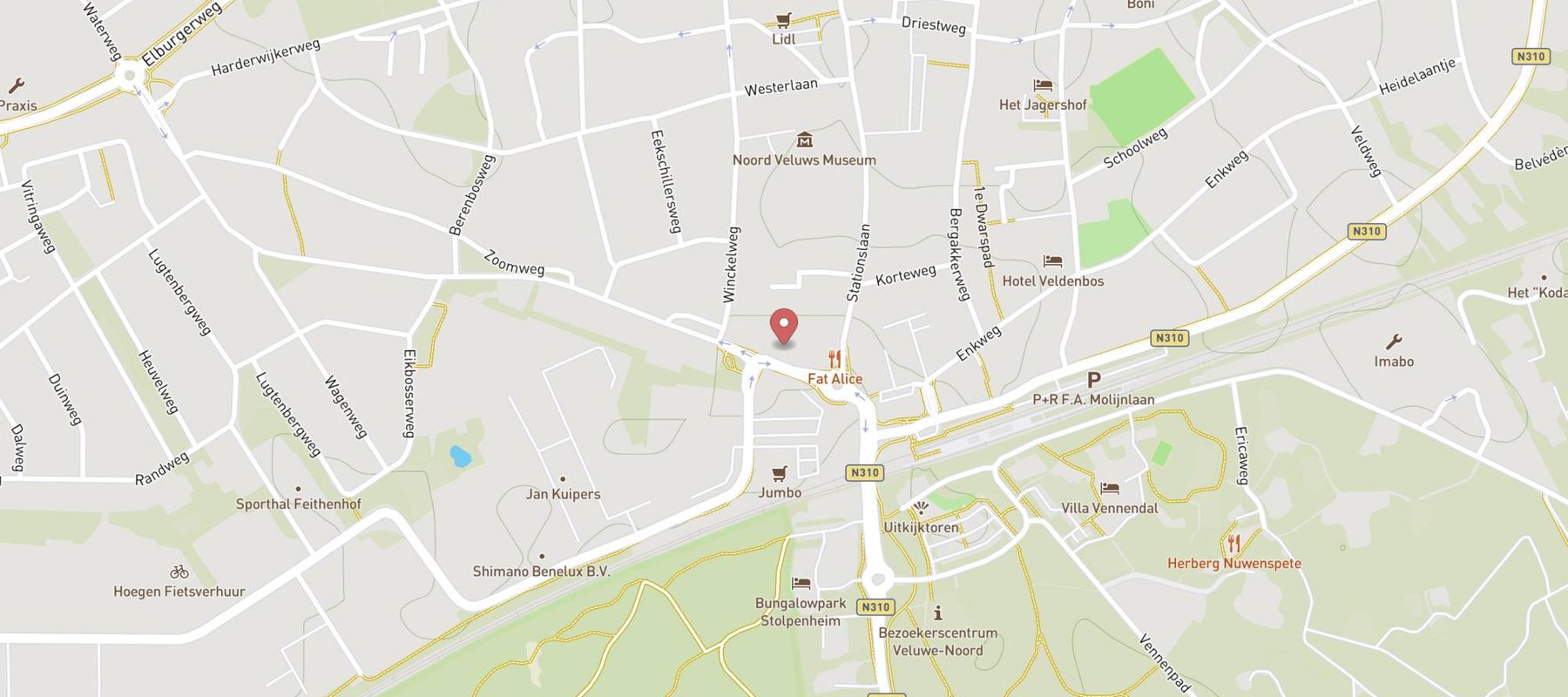 Tamoil Express Nunspeet map