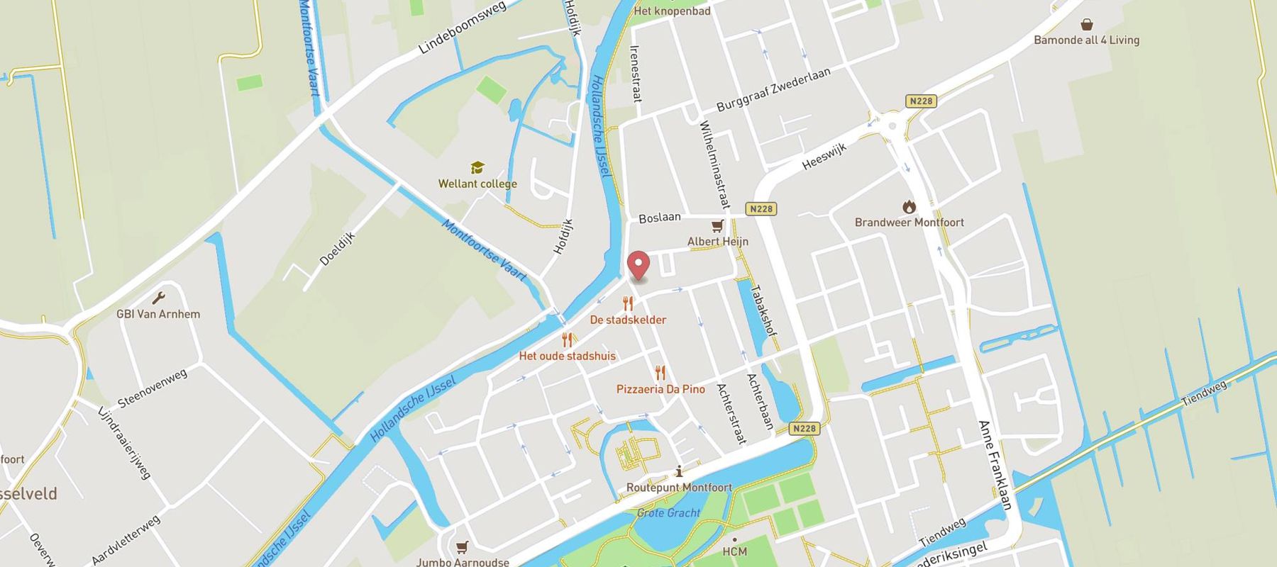 HEMA Montfoort map