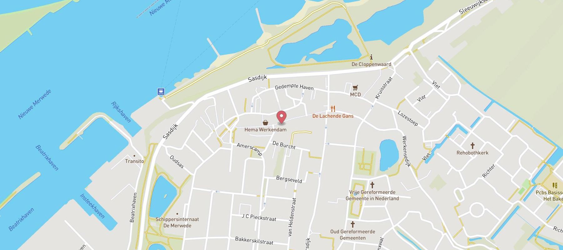 Blokker map