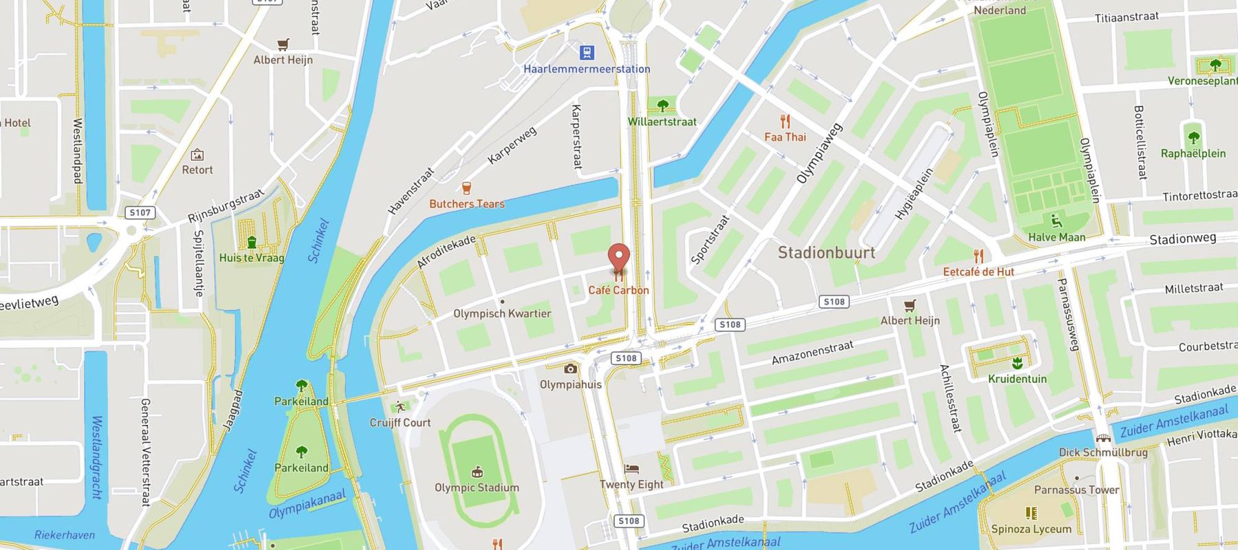 Café Carbòn Zuid map
