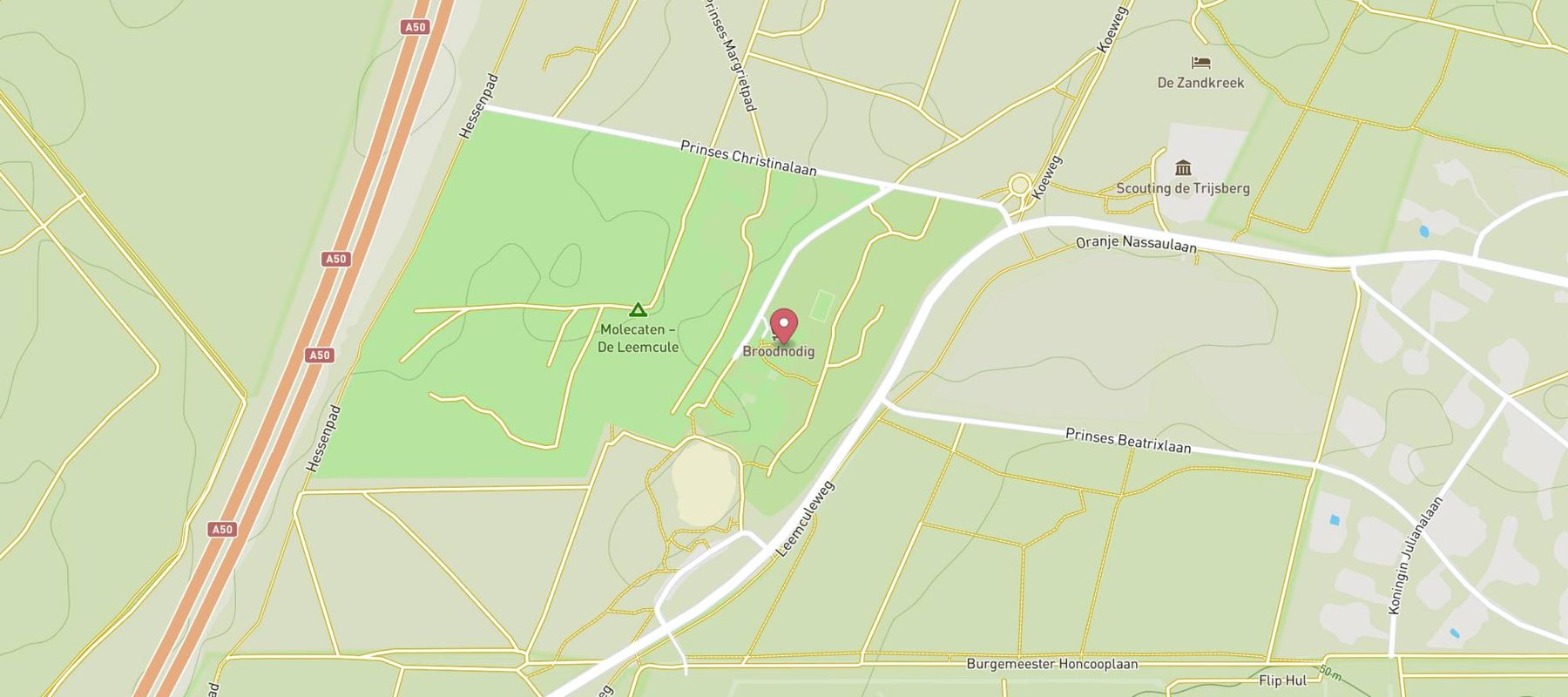 Molecaten Park De Leemkule map