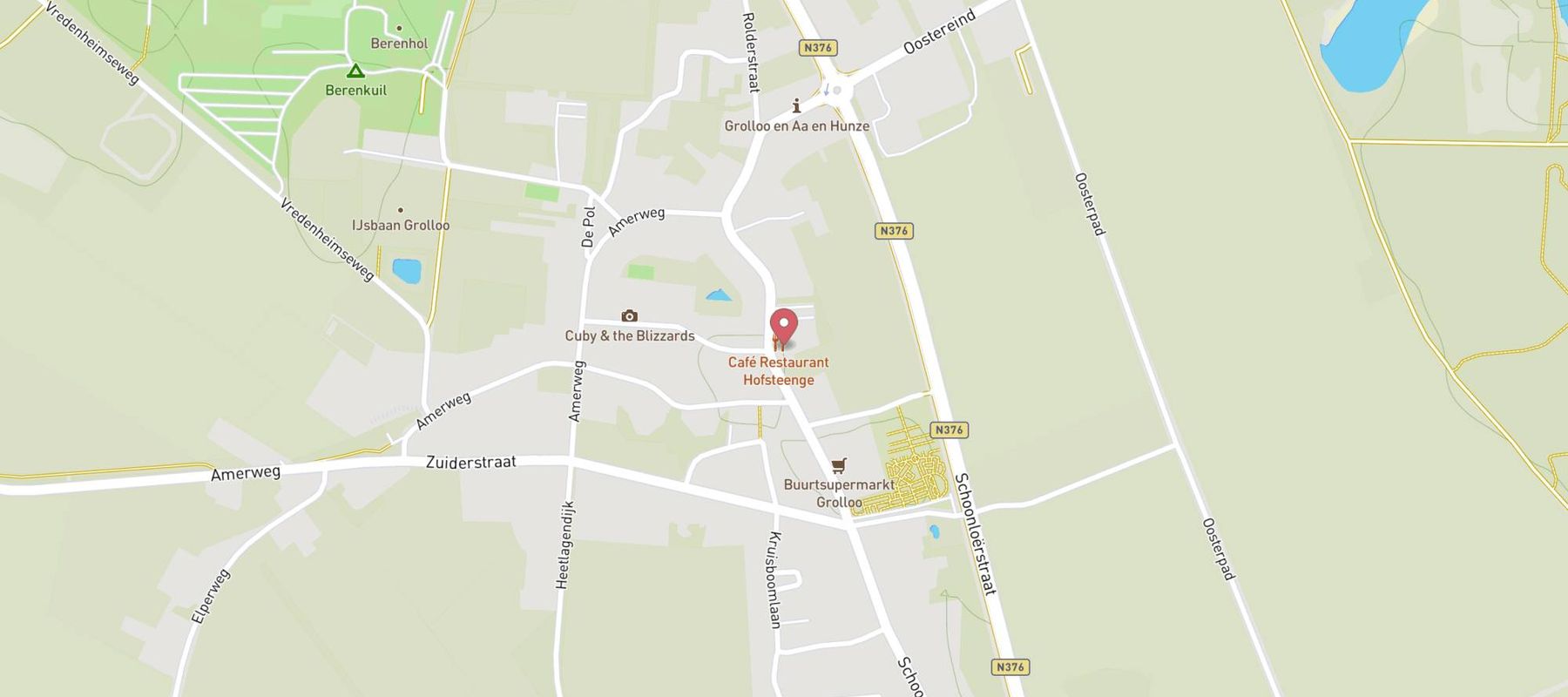 Café-Restaurant Hofsteenge map