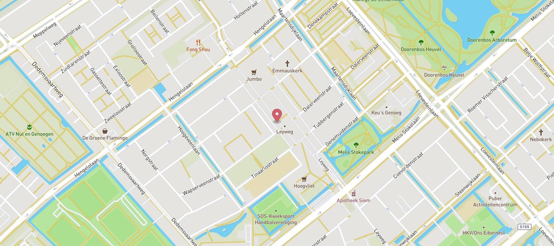 Pearle Opticiens Den Haag - Leyweg map