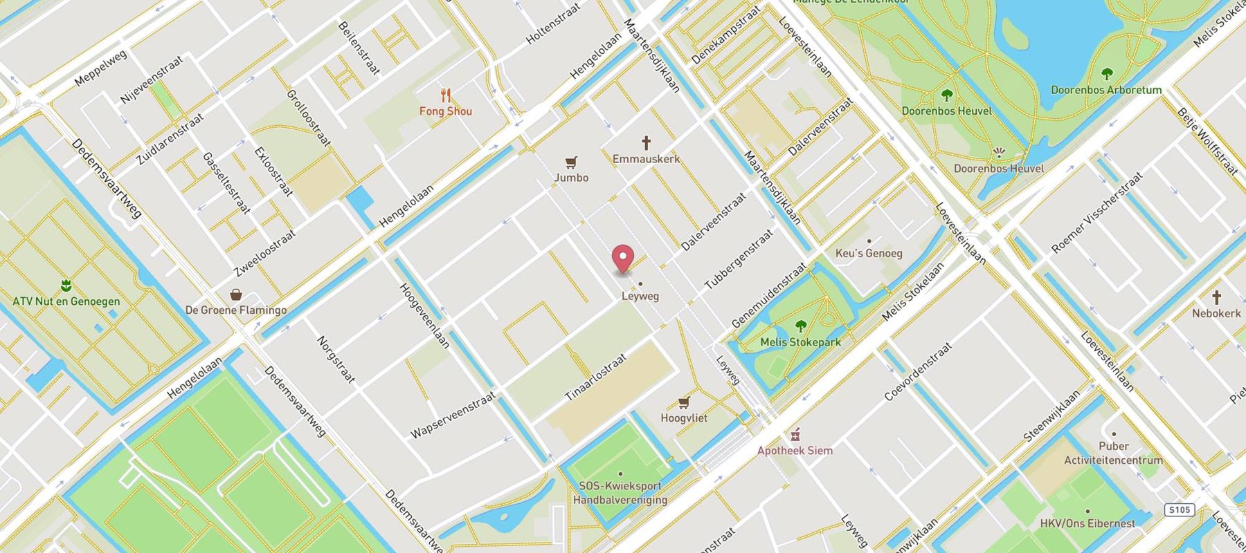 Pearle Opticiens Den Haag - Leyweg map