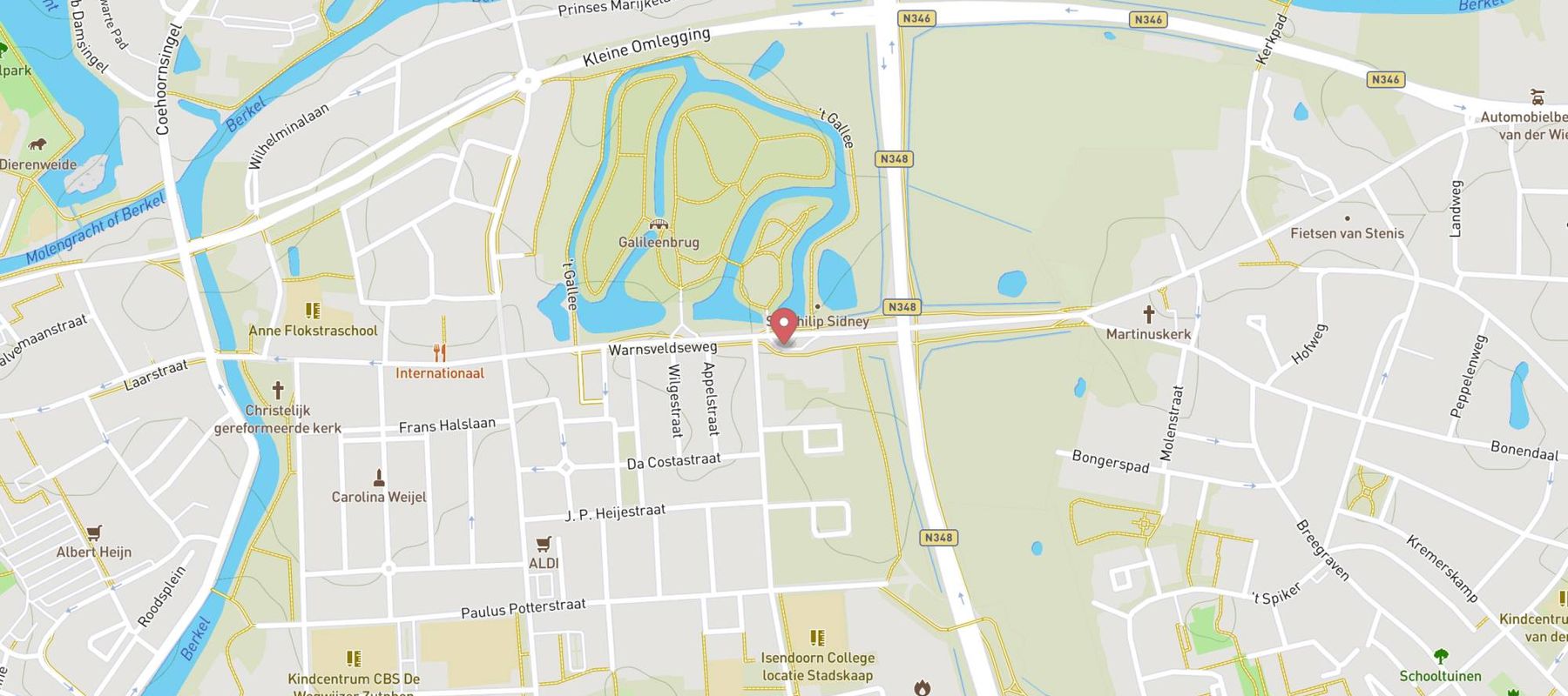 Haan Zutphen map