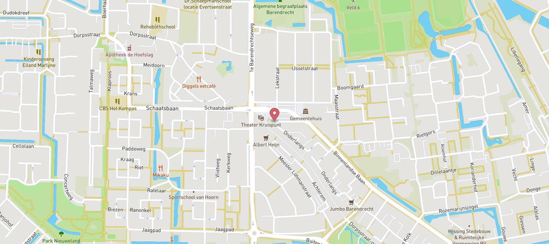 HEMA Barendrecht-Centrum map