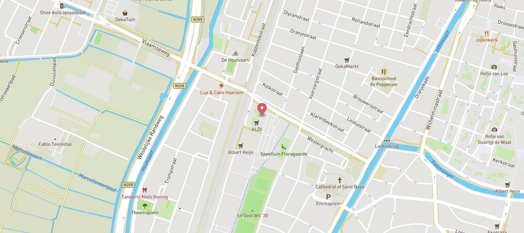 Action Haarlem map