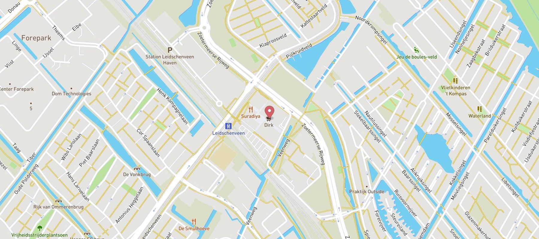 Dirk van den Broek map