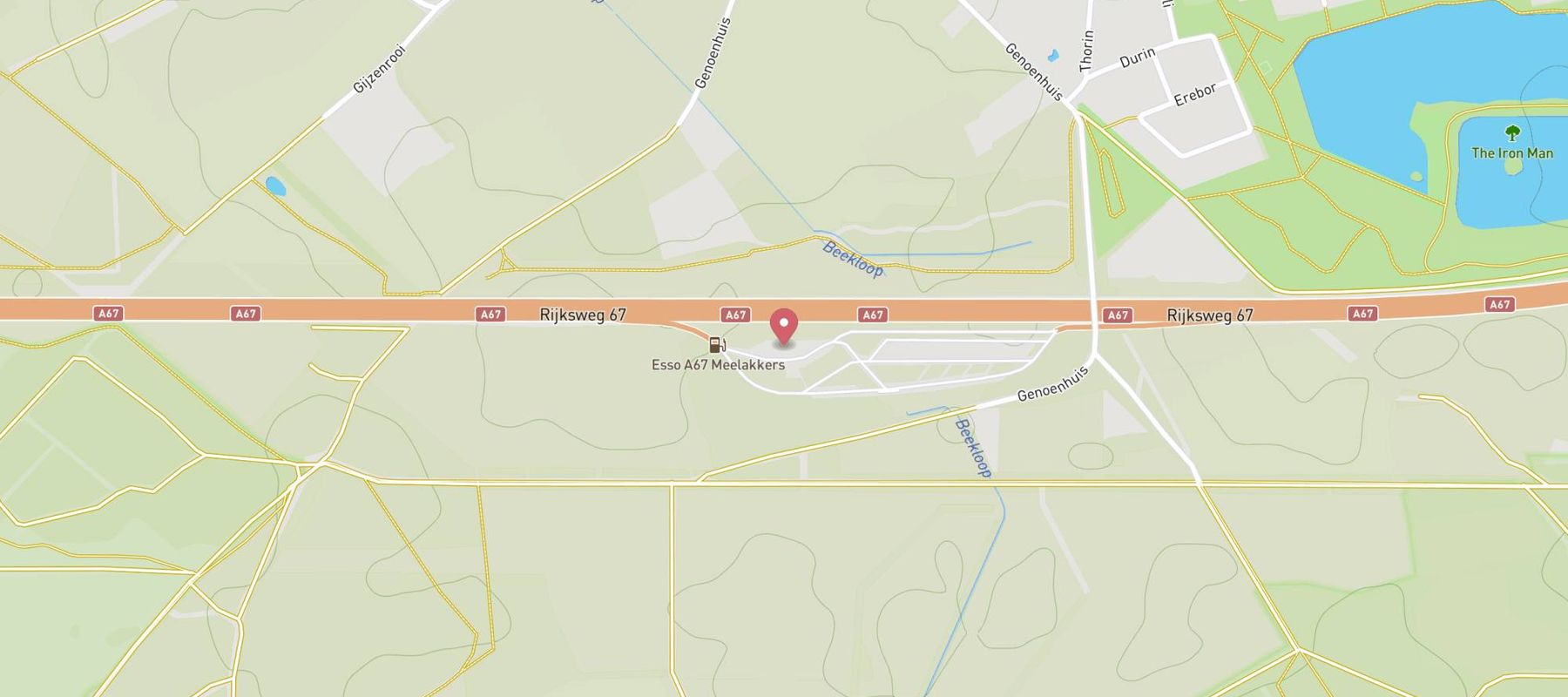 SPAR express Geldrop Meelakkers map