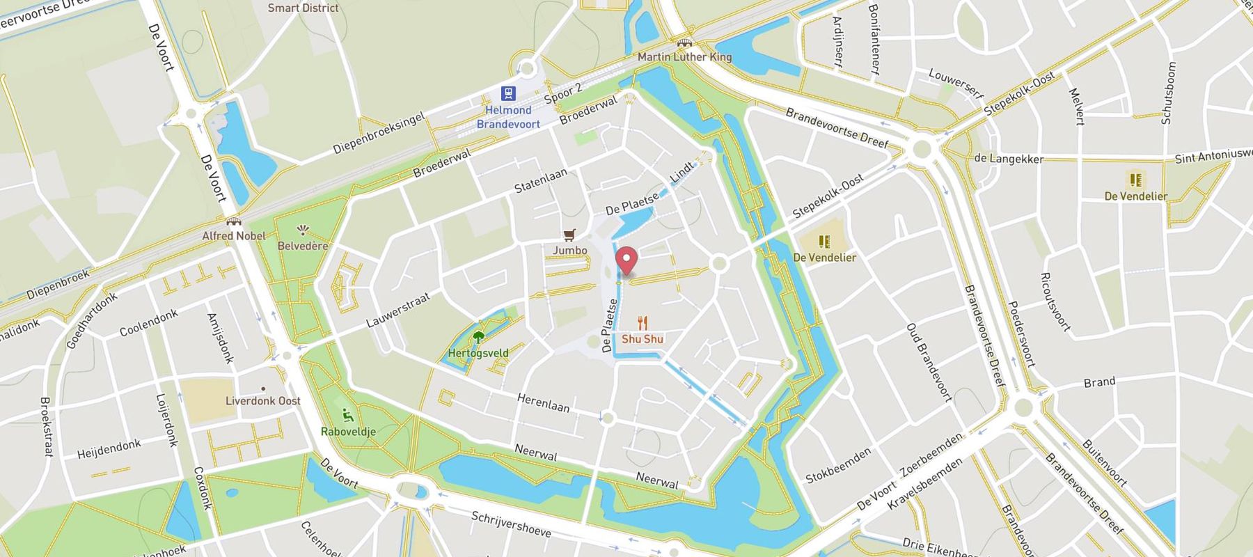 HEMA Helmond-Brandevoort map