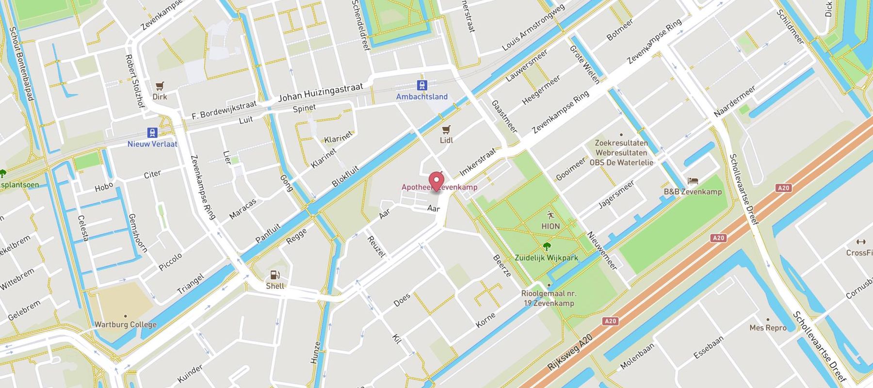 Taco Mundo Rotterdam-Oost map