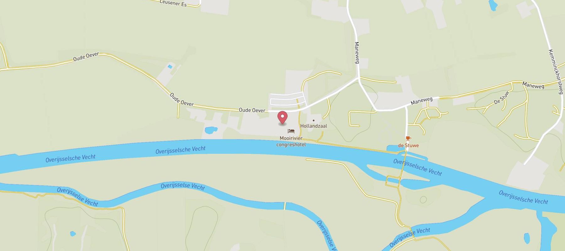 Hotel Mooirivier map