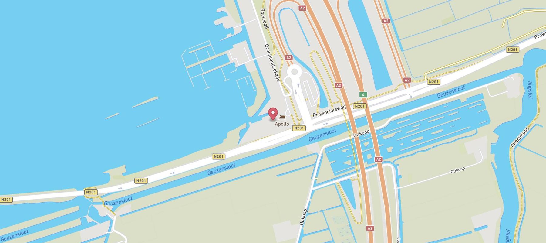 Leonardo Hotel Vinkeveen Amsterdam map