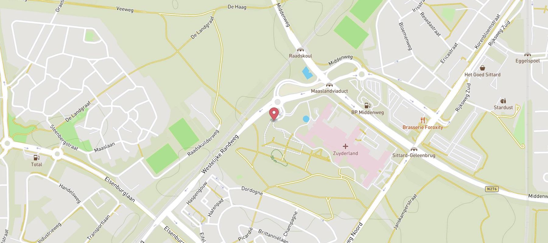 Parkeergarage Zuyderland map