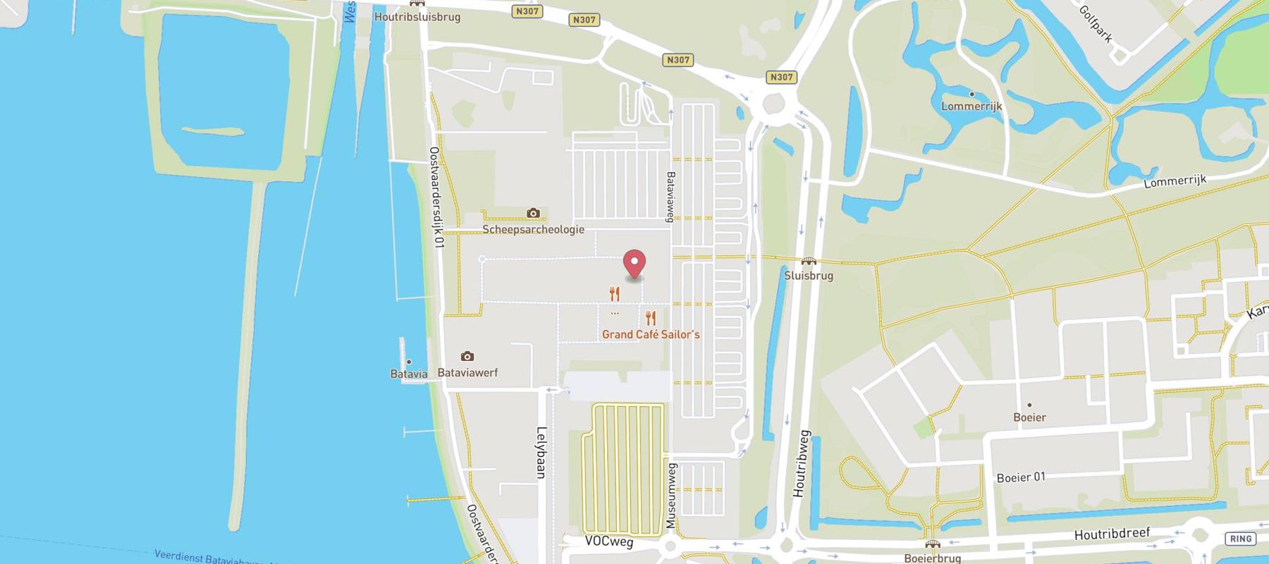 Lindt Chocolaterie map