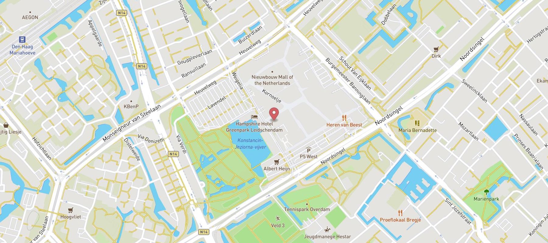 BCC Leidschendam map