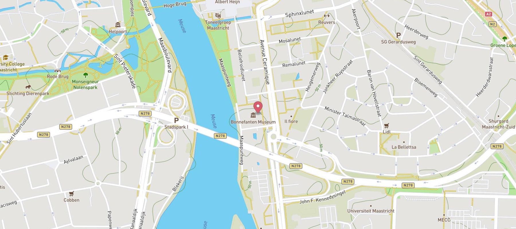 Bonnefantenmuseum map
