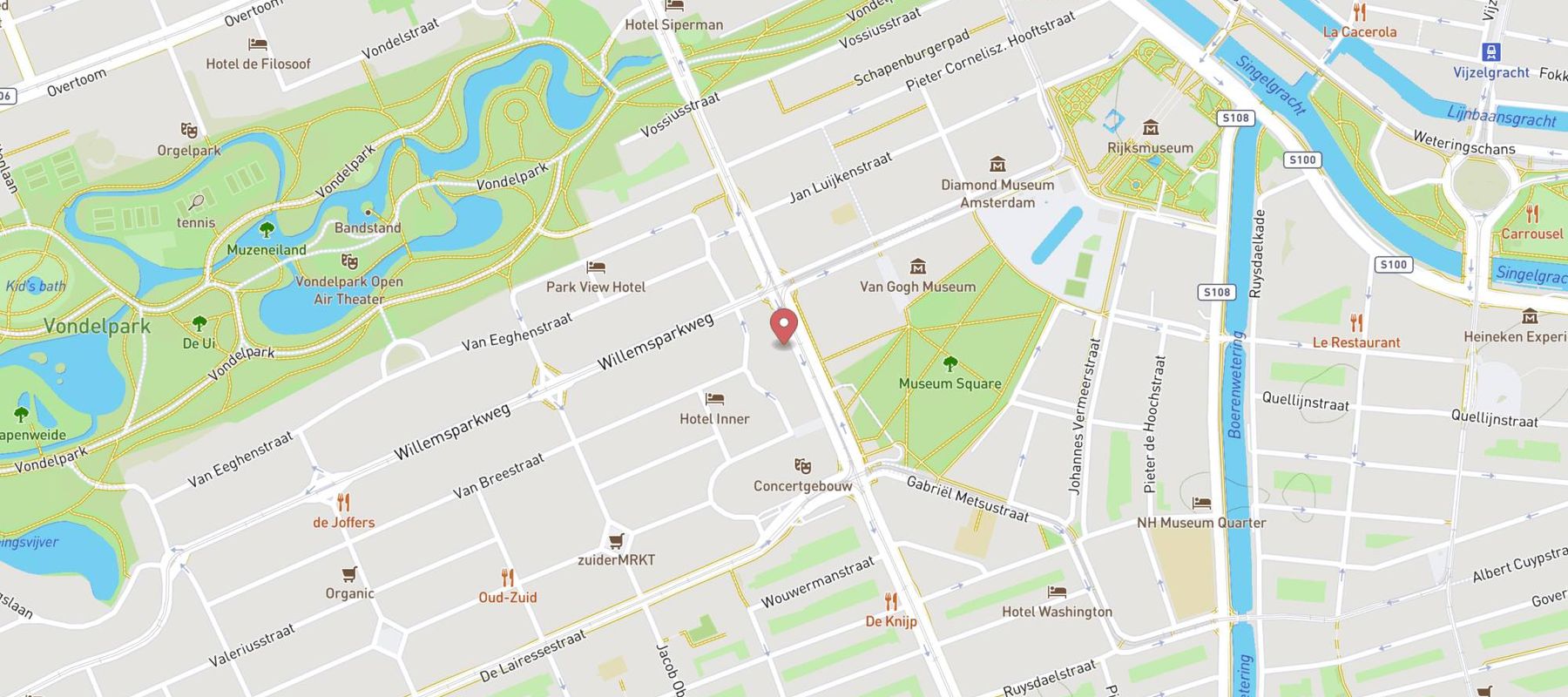 Pauw Mannen Denim map