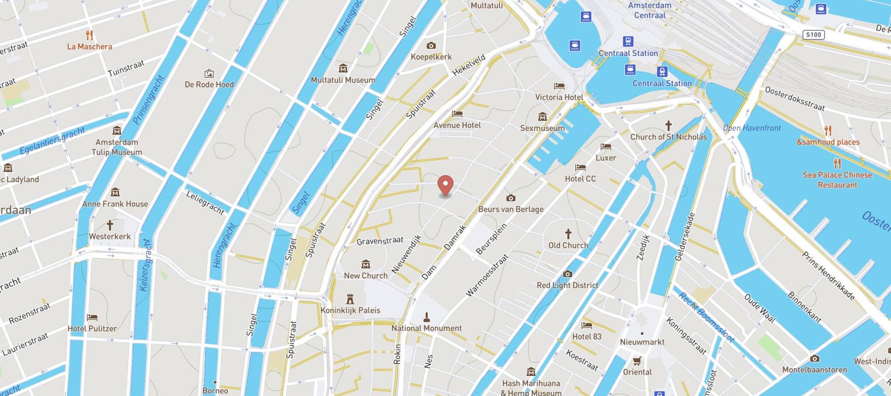HEMA Amsterdam-Nieuwendijk map