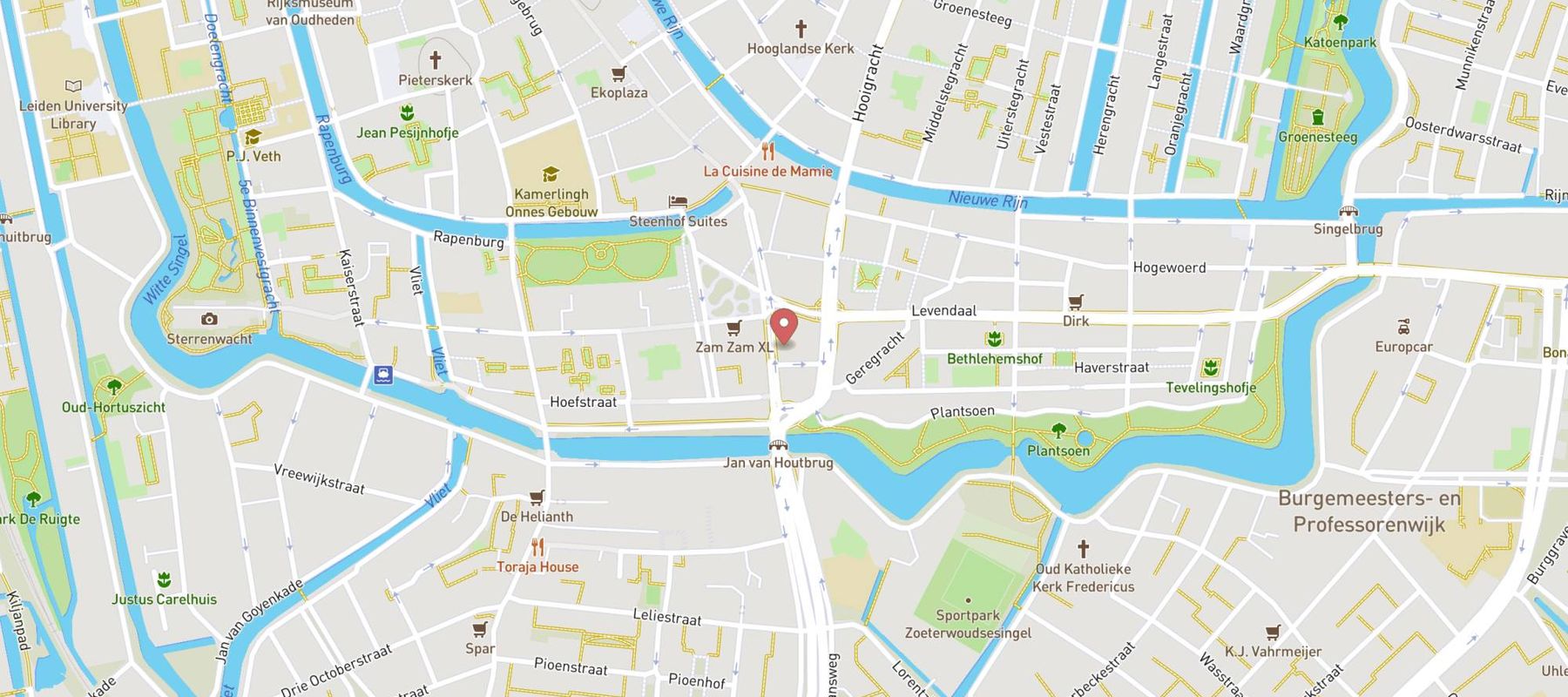 Parkeergarage Garenmarkt map
