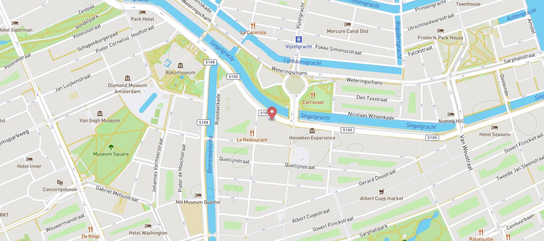 Aston city Hotel map