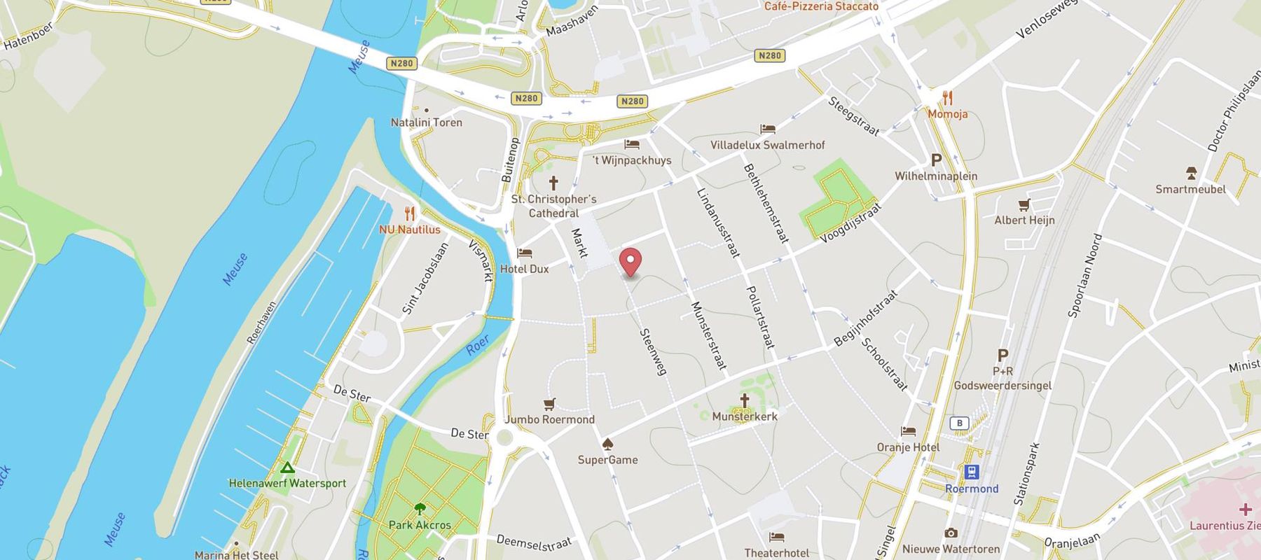 Claudia Sträter - Roermond map